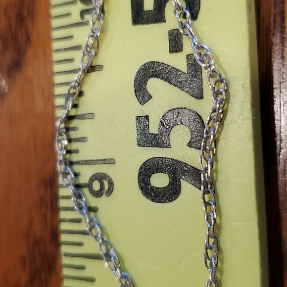 Vintage 925 Silver Necklace, Sweet SUPER Unique Chain, 24 inches - Picture 7 of 10